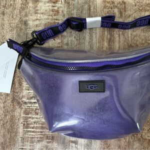 UGG Purple Clear Nasha Belt Bag NWT